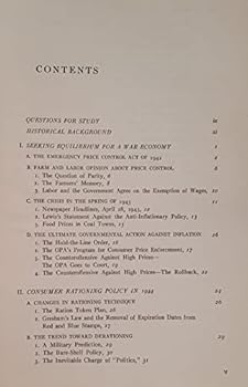 Paperback The Office of Price Administration, A World War II Agency of Control Book