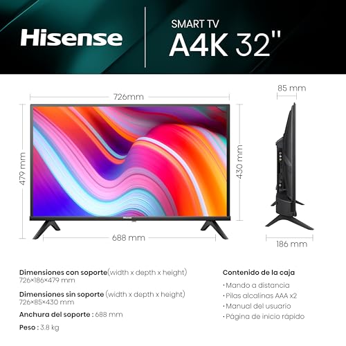 Televisor Hisense 4K UHD - Smart TV 55 pulgadas - Imagen 3