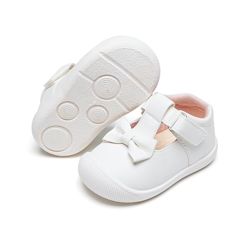 Image of PHIRAMIN Toddler Girl Mary Jane Dress Shoes-Little Girl School Uniform Shoes for Wedding Party