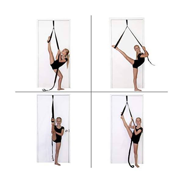 SELM-Leg-Stretching-Strap--Easy-to-Use-Ballet-Stretch-Band-Great-Dance-Equipment-Gymnastics-Leg-Stretcher-Door-Stretch-Strap-for-Flexibility-Improvement SEL&M Leg Stretching Strap – Easy to Use Ballet Stretch Band - Great Dance Equipment, Gymnastics Leg Stretcher, Door Stretch Strap for Flexibility Improvement.