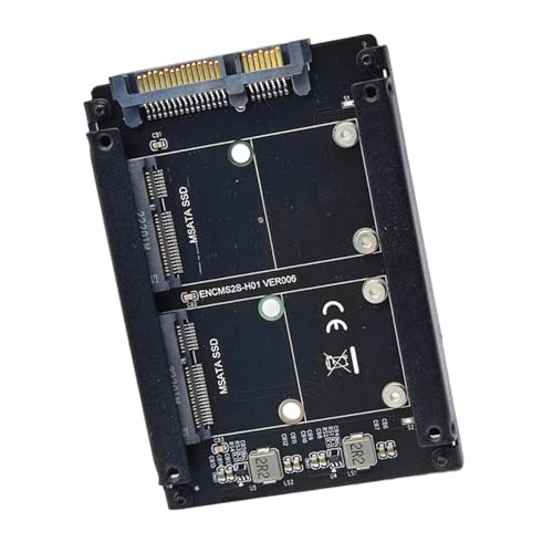 Tarjeta de expansión MSATA a SATA 3 de 6 Gbps para disco SSD interno