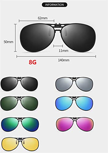 Clip Polarizzata Occhiali da Sole Lente Monoblocco...