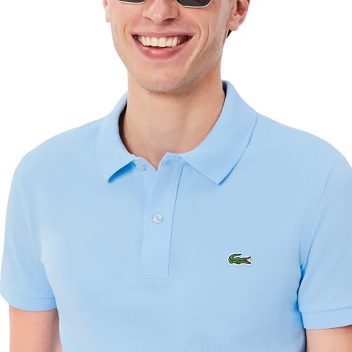 Image of Lacoste Men's Classic Pique Slim Fit Short Sleeve Polo Shirt