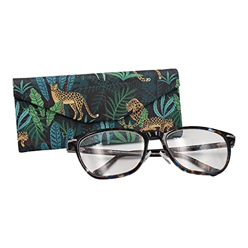 Image of Real Sic Glasses Case for Men and Women - Magnetic Folding Hard Shell Sunglass Holder - Inspired by Adorable Animals