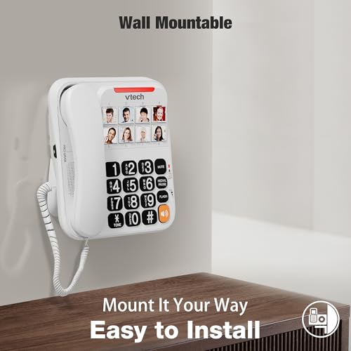 VTech SN1117 Corded Senior Phone for Elderly - image 8