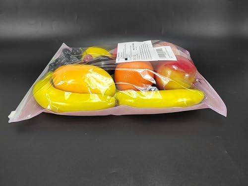 10pcs Artificial Fruit Set,Realistic Looking Plastic Fruit Decorative Fake Fruit for Decoration