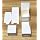 Rectangular White Paper Boxes Amazon.com: Vegcorn 50 Pack Long White Paper Gift Packaging Boxes (2 ...