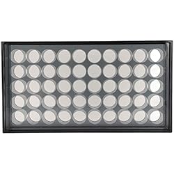 Estanterias Para Tintes Estante para Tinta de Tatuaje, Soporte Organizador de Botella de Tatuaje Engrosado Transparente con 50 Orificios para Almacenamiento en Tienda de Tatuajes y Exhibición de