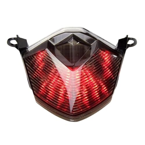 Feu arrière LED fumé pour Kawasaki Ninja ZX6R 2009-2012 et ZX10R clignotant intégré