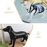 Hund Schaufensterpuppe 2st Haustierbekleidungsmodell Stehender Aufblasbarer Hund Haustier Schaufensterpuppe Stehende Aufblasbare Hunde Für Hundekleidung Stehendes Hundemodell PVC