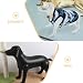 Hund Schaufensterpuppe 2st Haustierbekleidungsmodell Stehender Aufblasbarer Hund Haustier Schaufensterpuppe Stehende Aufblasbare Hunde Für Hundekleidung Stehendes Hundemodell PVC