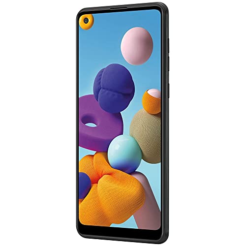 Samsung Galaxy A21 32Gb 6.5 Inches Quad Camera A215 Gsm Unlocked Black Single Sim (Renewed) #TOP3