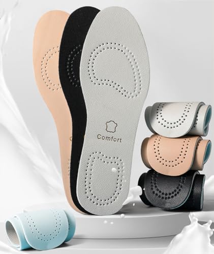Plantillas de cuero para hombre Bellcon 3 pares miniatura 6