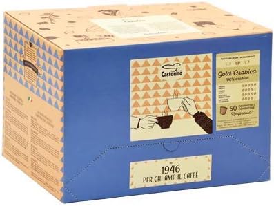 Caffe' Castorino Gold Arabica Nespresso Original Compatible Italian Coffee