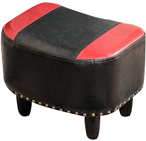 Chaussure banc en cuir capitonné et structure noble en bois massif