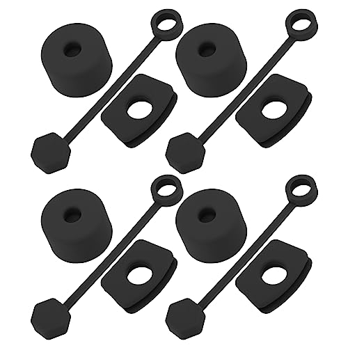 Conjunto de Rolhas de Silicone à Prova de Vazamento Antiderramamento Reutilizável Acessórios de Vidr