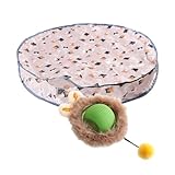 Mode de libération d'instinctif : avec un interdesign, ce jouet de chat déclenche les réponses instinctives avec des mouvements de proies simulés, poussant les chats pour s'impliquer dans le jeu de jeu et la poursuite qui augmente le mouvement général, idéal pour enrichir des environnements intérieurs sans stimulation extérieures