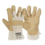 mit Innenhandverstärkung Enviro Glove Möbelleder-Arbeitshandschuh, Gr.10.5, VE: 12 Paar