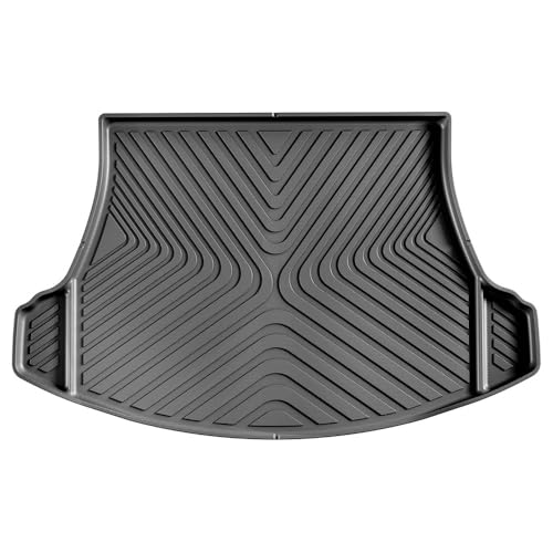 Tapis de sol de voiture en TPE noir avec doublure coffre tous temps pour Lexus RZ 2023-2024