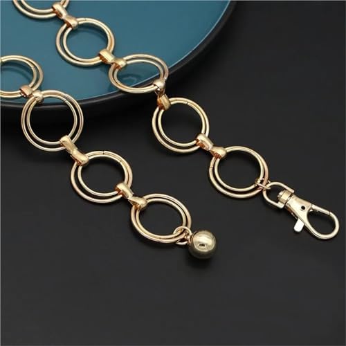 Metal Chain Belt 6pcs Chunky Metal Chain Waist Belt - Link Design for Belly for Waist3