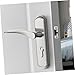 Yardenfun Exterior Door Strike Plate Metal Door Plate Guard with Screws Easy Mounting Door Frame Repair Tool for Front Door Reinforcement
