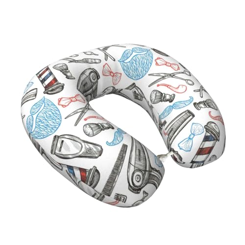 Almohada de viaje espuma viscoelástica tamaño único negro miniatura 2