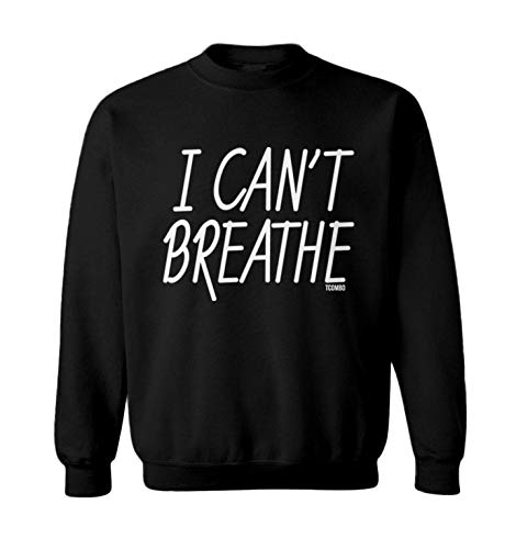 Tcombo I Can't Breathe - George Floyd Justice Toddler Fleece Crewneck Sweater