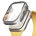 Produktbild PZOZ Kompatibel mit Apple Watch Serie 7/8 45 mm Displayschutzfolie, iWatch PC-Gehäuse, gehärtete Glasfolie, Stoßfänger-Schutzhülle für iWatch