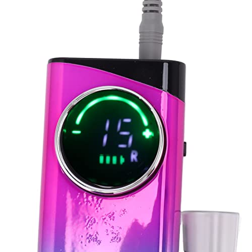 Máquina eléctrica para uñas con 6 cabezales y pulidor miniatura 5