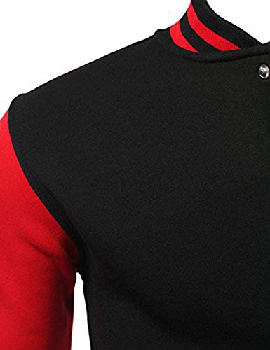 Jaqueta College Americana Black Red Lisa (GG)