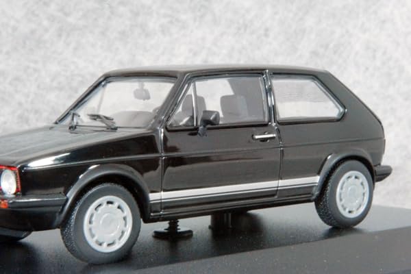 Amazon.co.jp: ○ 1/43 Volkswagen Golf 1 GTI/Black Mini Car : Hobbies