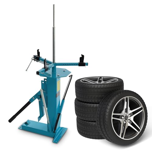 Bituxx Reifenmontiermaschine Reifenmontiergerät Montagegerät Reifenmontagegerät Reifenmontagemaschinen Motorrad PKW Anhänger von 4 bis 19 Zoll