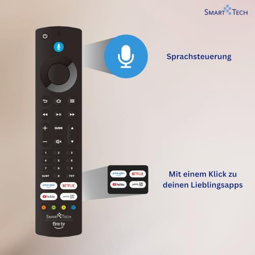 Smart Tech 43QF02VD QLED Fernseher 43 Zoll Smart TV 4K UHD Amazon Fire TV – Ansicht 4