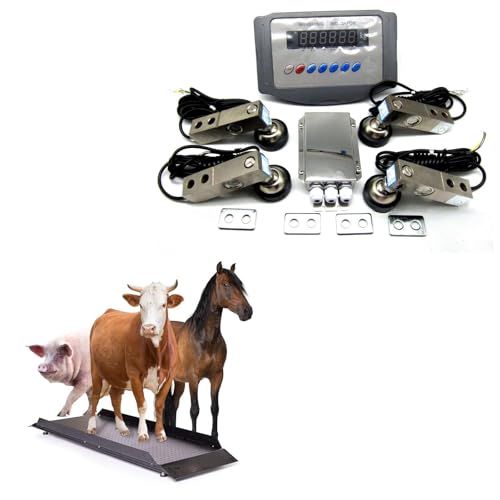Báscula para Animales Capacidad 5000kg Kit Portátil miniatura 1