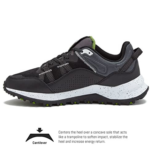 Avia Avi-Storm Mens Shoes Size 8, Color: Black/Lime/Blue