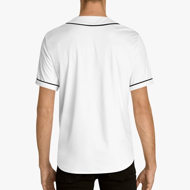 Camiseta de béisbol personalizada para concienciación sobre autismo, con nombre personalizado y diseño de puzzle, apoyo al autismo, guerrero del autismo, regalo para amantes del béisbol, color negro miniatura 5