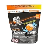 DEAD DOWN WIND BLACK Premium Unscented Laundry Detergent Pods (36 Ct) - Scent Eliminating Detergent Pods for Clothing and Gear - Durable Hunting Scent Eliminators - Advanced Hunting Gear
