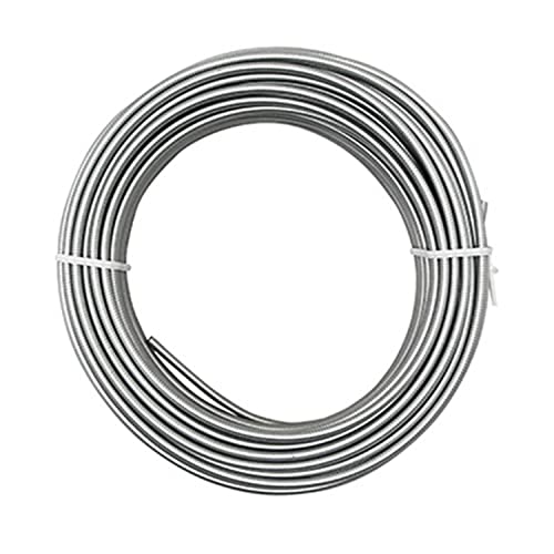 Gaine Replay diam 5mm fil plat P2R argent pour rénover votre moto de collection