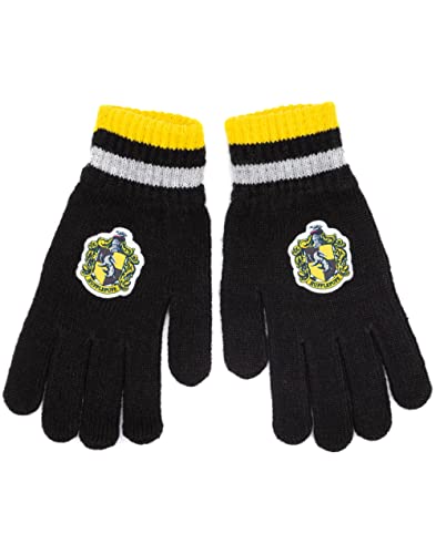 Image of Harry Potter Hat and Gloves Set Kids | Boys Girls Gryffindor Ravenclaw Slytherin Hufflepuff House Options