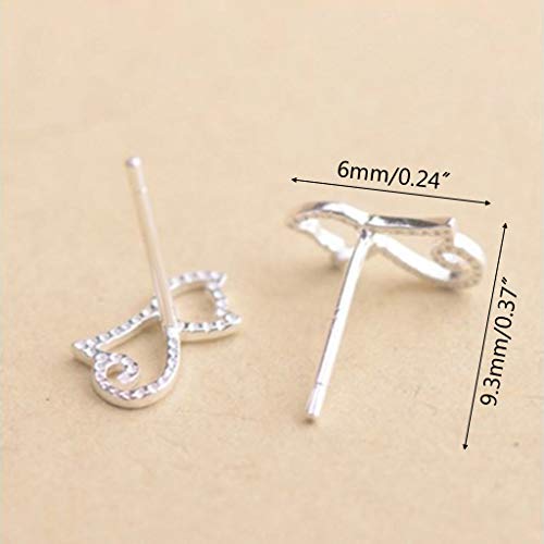 VEED Orecchini a Perno, Orecchini a Perno Cavi in