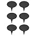 Set of 8 Cheese Markers/Slate Labels - 6 Natural Slate Labels for Cheese Boards