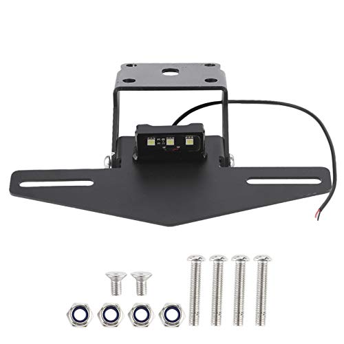Motorcycle License Plate Bracket Kit License Plate Holder Mount Motorcycle Tail Tidy Fit for 125 250 390 2017‑2021 z1000sx 125 Tail Tidy