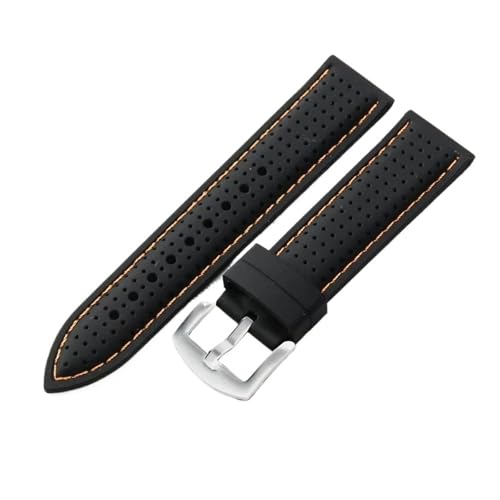 Bracelet montre étanche et respirant en silicone souple LUGEMA
