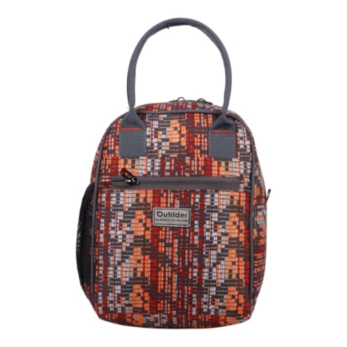 Image of Outrider Polyester Jumbo Lunch Bag,Lunch Bag for Office Men, Women and Kids, Quality Tiffin Bag for School, Picnic, Work, Carry Bag for Lunch Box, 12 litres,