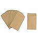 Deer Platz 100 Pezzi Mini Sacchetti Carta kraft, per Sacchetti Regalo Caramelle Semi Sacchetto Carta Marrone Vintage Matrimonio (8 × 12 cm)