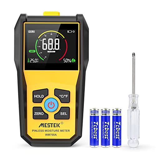 MESTEK Pinless Wood Moisture Meter For NonDestructive