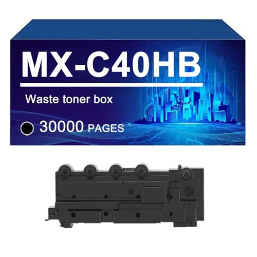 Boîte à toner déchets MX-C40HB pour Sharp MX-C357F MX-C407P 30000 pages