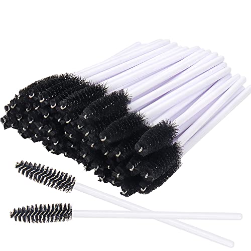 Brosses à cils jetables contre paquets de mascara extensions emmêlées x300