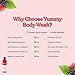 Her Fantasy Box Yummy | Body Wash - Indulgent, Luxurious Body Wash for Deep Cleansing, Moisturizing, and Nourishing Skin - Refreshing Scent for All Skin Types