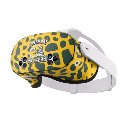Autocollant vinyle Meta Quest 3S NFL Green Bay Packers finition haut de gamme Head Case